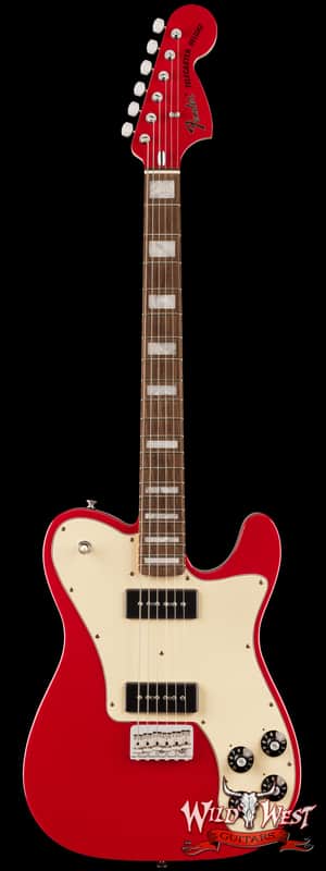 Fender Chris Shiflett Cleaver Telecaster Deluxe Dual P90 Rosewood Fingerboard Dakota Red 8.15 LBS image 1
