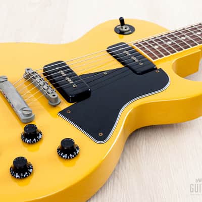 1996 Gibson Les Paul Special Single Cut TV Yellow w/ Case & Hangtags, Yamano image 6