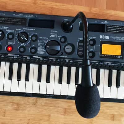 Korg Micro SAMPLER — a compact 37-key sampling keyboard synth. microsampler Excellent Condition image 3