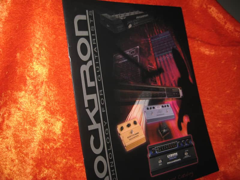 Rocktron Pedals, Amps and Effects Catalog from 2008 16 Pages image 1