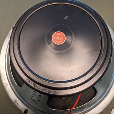 Pair #2 of Vintage 1970s Celestion Made in UK G10S T2348 (10" Guitar Speakers - 25w) image 3