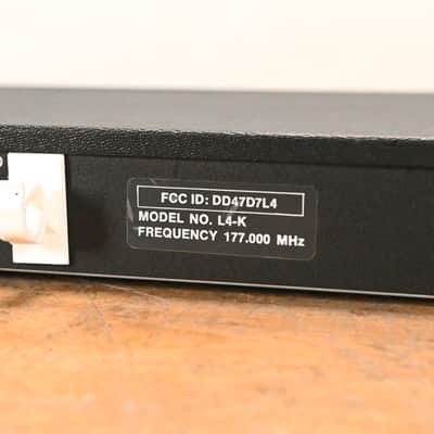 Shure L4 Diversity Wireless Receiver - 177.000 MHz (NO POWER SUPPLY) CG01L4C image 20