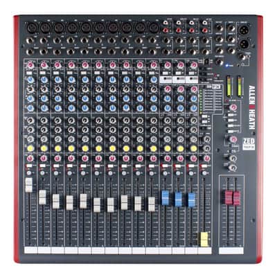 Allen & Heath ZED-16FX Multipurpose USB FX PA Live Mixer w Built In Effects & C image 2