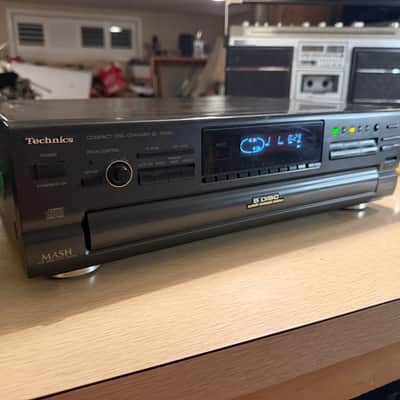 Technics 5-CD Changer W/Pitch Control SL-PD987 Made In Japan New Belts Rare🎶🔥 image 4