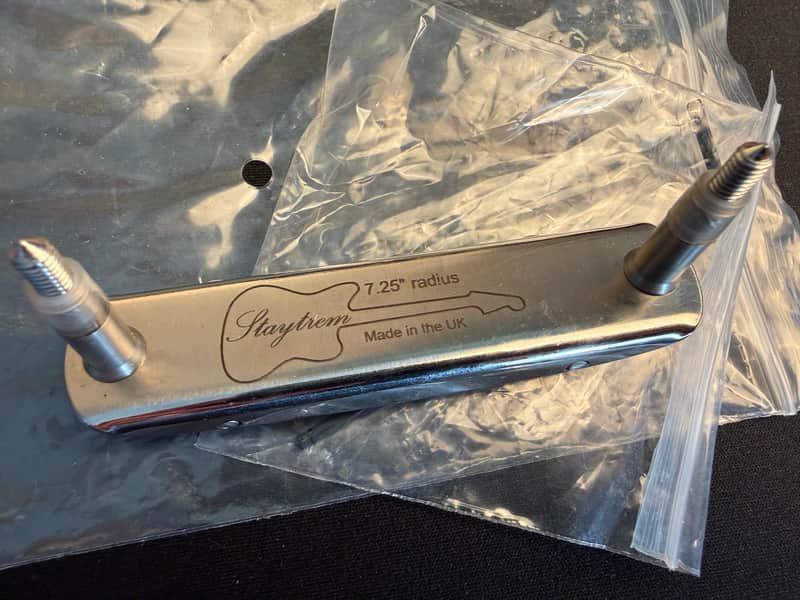 Staytrem Bridge For Fender Jazzmaster/Jaguar/Mustang Offset Guitar 7.25" Radius Right Handed 2026 image 1