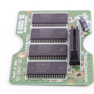 Repaired Roland SR-JV80-06 Dance Expansion Board Capacitor replaced image 5