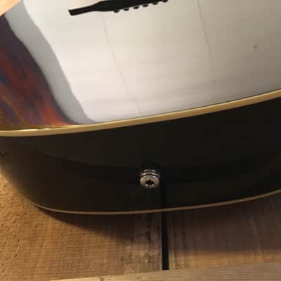 Samick Greg Bennett Design D-2CE/BK Dreadnought Cutaway Acoustic Electric Guitar Black image 9