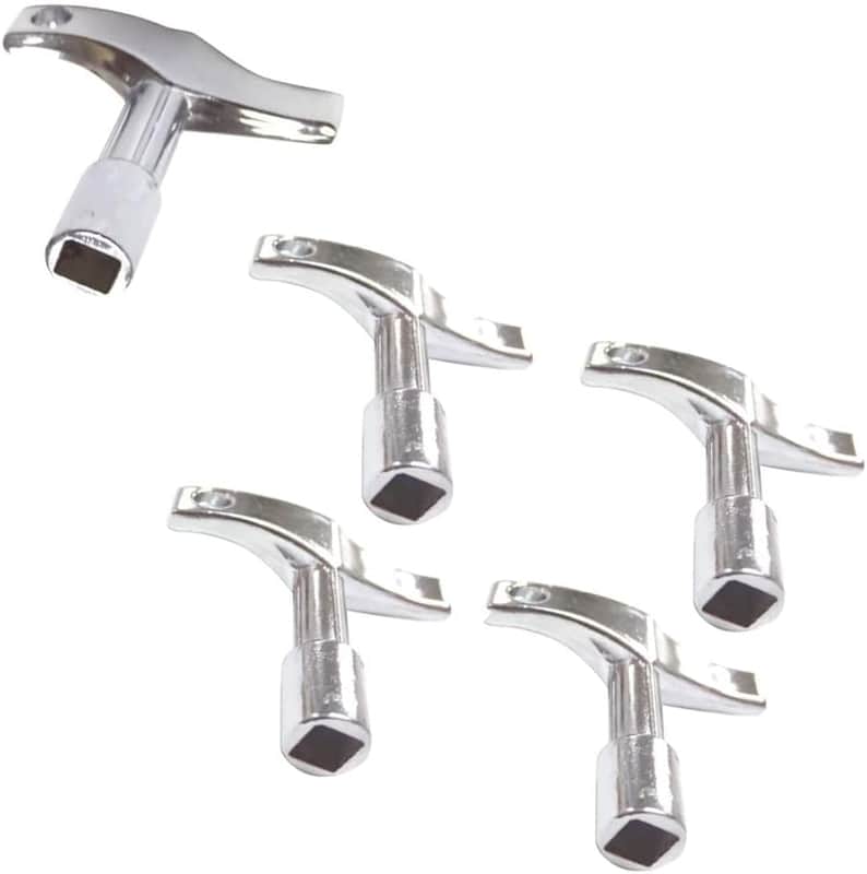 Performance Plus DK2-5 Deluxe Drum Key - Steel Die Cast Ergonomic Design - Bag of 5 image 1