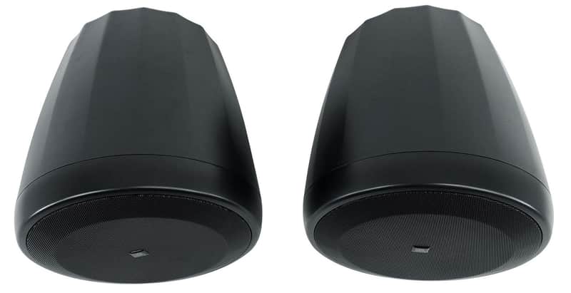 Pair JBL Control 67 P/T 6.5" Commercial 70v Black Hanging Pendant Speakers C67P/T image 1