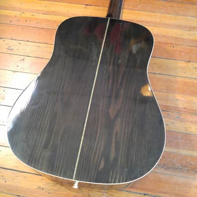 Hohner HW-420G Dreadnought Acoustic Transparent Black image 12