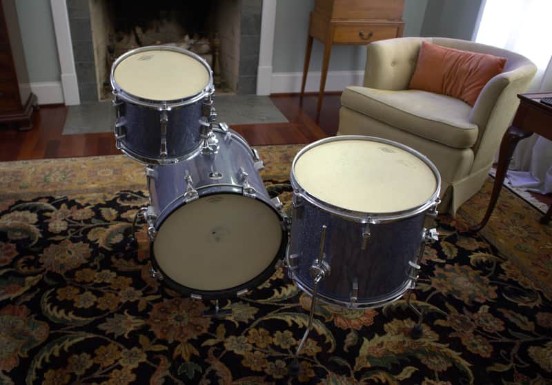 Sonor Special Edition Safari 3-Piece Shell Pack - Galaxy Blue Sparkle image 1