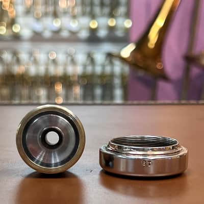 VINTAGE Vincent Bach Corp. 22D 19 Screw Rim Trombone Mouthpiece image 13