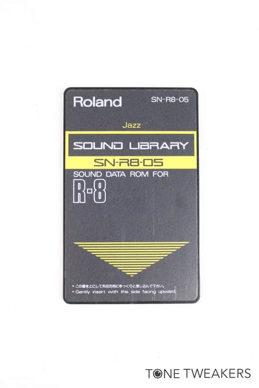 Roland SN-R8-05 Jazz Sound Library Data ROM Card for R-8 VINTAGE GEAR DEALER image 1