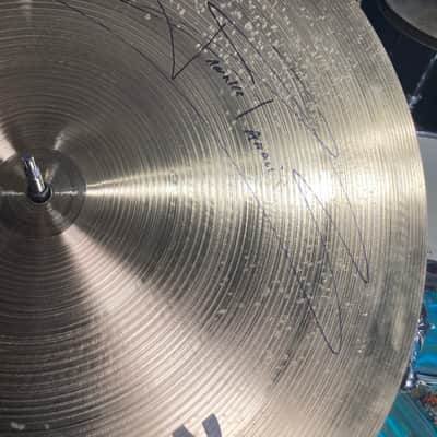 Frankie Banali's Sabian - 22" AA Flat Bell Ride Cymbal (#19) Autographed!! image 6
