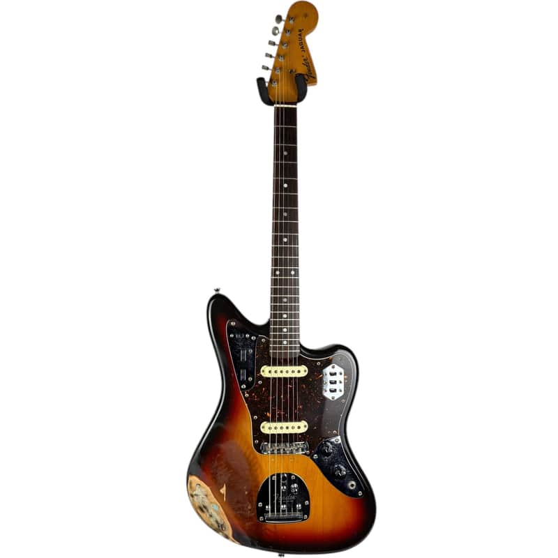 Fender Jaguar サンバースト 1997年製 Fender Japan 66' Reissue Jaguar 1997-2000 - Sunburst | Reverb