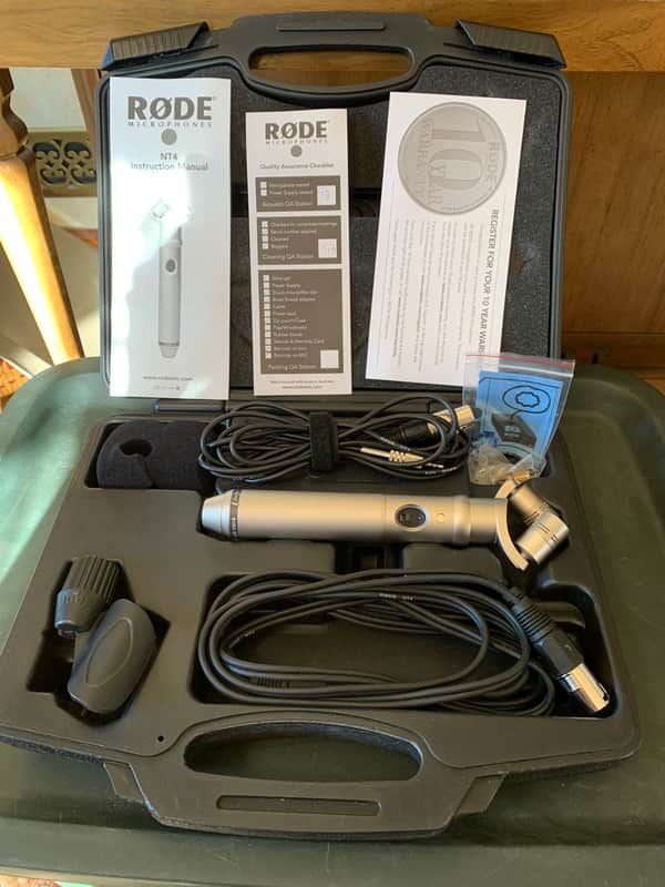 RODE NT4 Stereo X/Y Condenser Microphone w/ Accessories #2 image 1