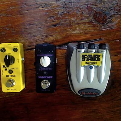 Guitar Pedal Combo - Overdrive + Delay + Octave image 2