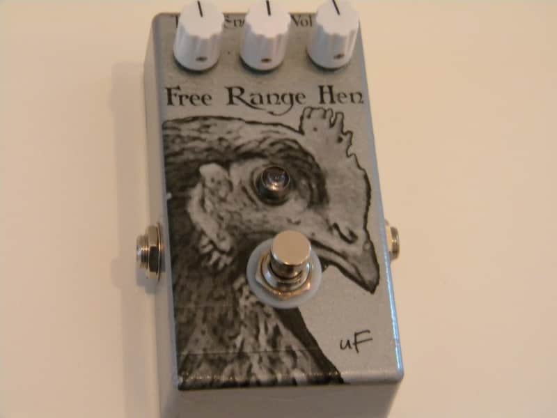 Boutique Treble Booster Free Range Hen 2012 Silver/grey image 1