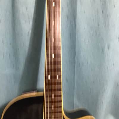 Yamaha APX500II Thinline Acoustic/Electric Guitar 2010s - Black with Road Runner Case image 3