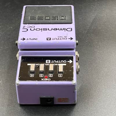 Boss DC-2 Dimension C (Blue Label) 1985 - 1989 - Purple image 2