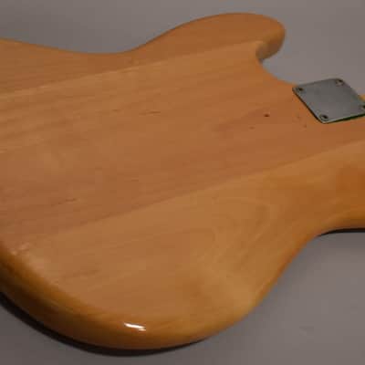 1973 Fender Precision/Jazz Partscaster Bass Fretless Natural w/HSC image 13