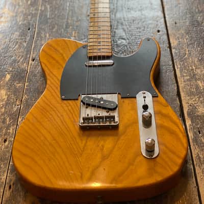 Fender Japan Vintage 1990 Telecaster 1952 Reissue FujiGen A-Serial Aged Natural Ash & Hardcase image 2