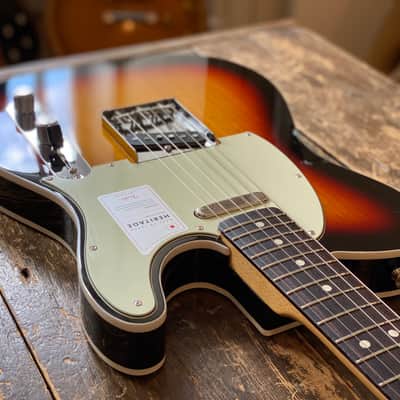 Fender Japan 1962 RI Nitro Finished Custom Telecaster 2024 Three Tone Sunburst w/ HSC & Docs MIJ image 5