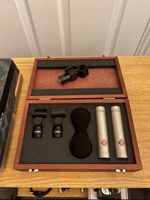 Neumann KM 184 Small Diaphragm Cardioid Condenser Microphone Matched Stereo Pair