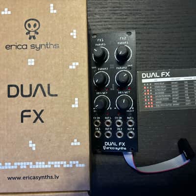 Erica Synths Dual FX 2014 - Present Black image 1