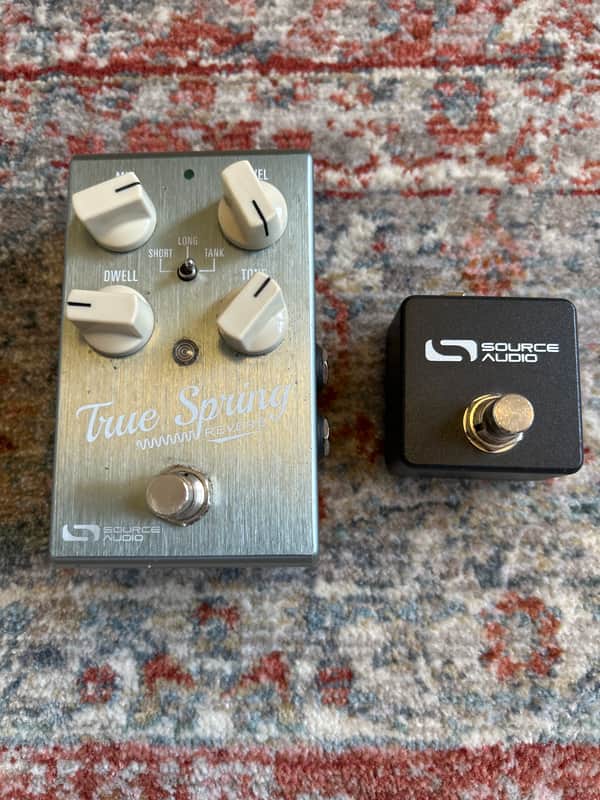 Source Audio True Spring /Tap Tempo 2020 - Silver image 1