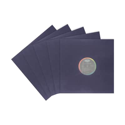 (25) 12" Blue Paper Plastic Record Heavyweight Polylined Inner Sleeves 12IABL image 10