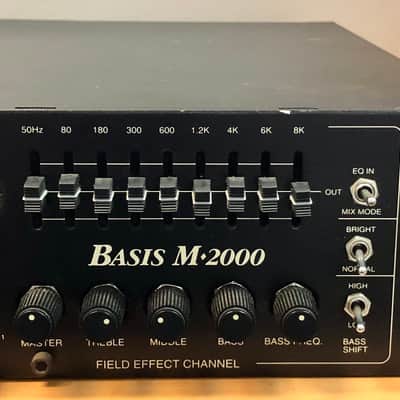 Mesa Boogie Basis M-2000 600 Watt Simul-State Bass Amplifier Head - Pre Owned image 4