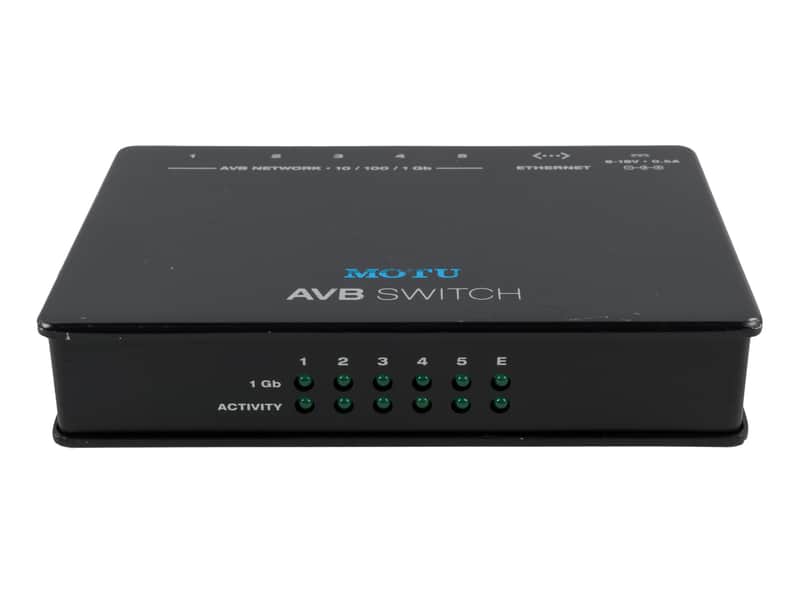 MOTU AVB Switch 5-Port Switch for AVB Audio Interfaces [USED] image 1