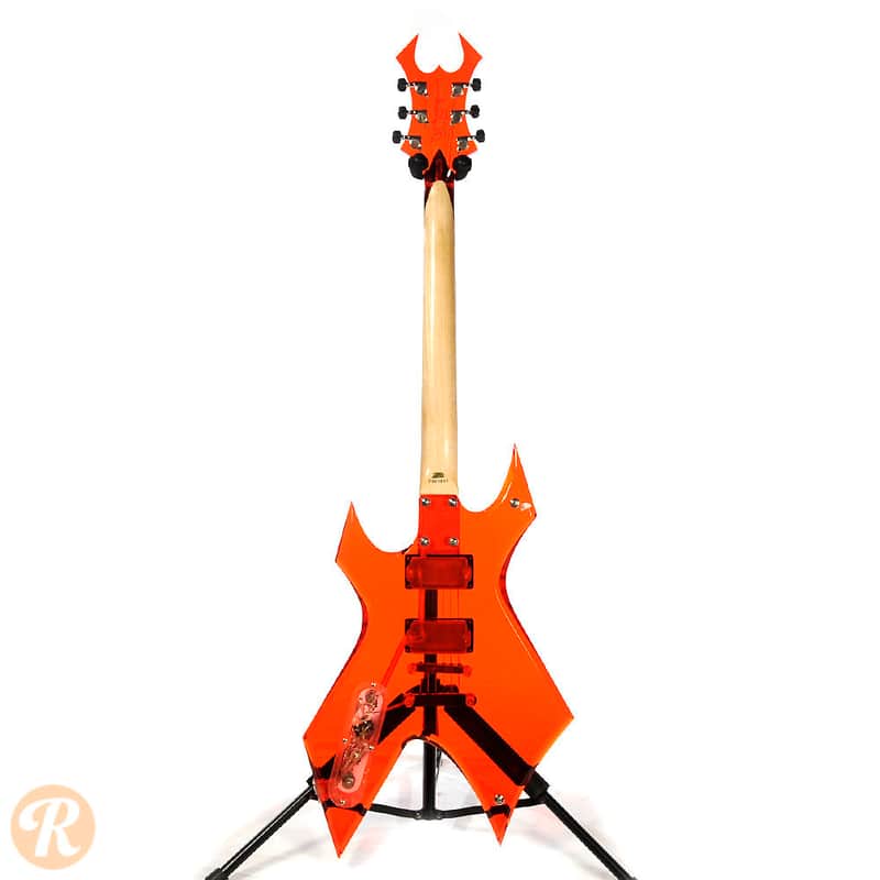 B.C. Rich Warlock Acrylic Transparent Red image 6