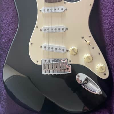 Fender Stratocaster MIM 1995 Black Labek - Seymour Duncan SSL-5 Gilmour Upgrades + CASE image 1
