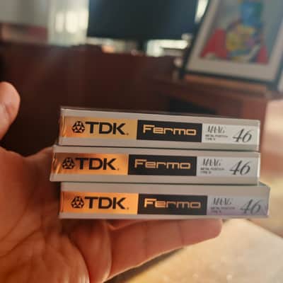 TDK MA-XG 46 Fermo (Type IV) - Made in Japan - 3 brand new units image 5