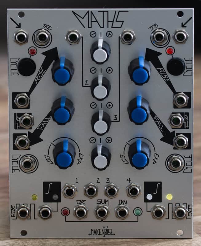 Immagine Make Noise Maths Module 2019 - Present - Silver - Blue Knobs - 1