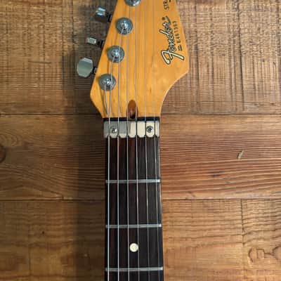 Fender Strat Plus Lace Sensors TBX Wilkinson SPLIT NUT Sperzels 1989 - Graffiti Yellow image 5