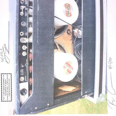 STEVIE RAY VAUGHAN's MAIN Recording and Live Amplifier - 1967 Fender Twin Reverb Electro Voice SRO image 18