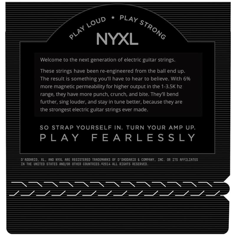 D'Addario NYXL1149-3P Nickel Wound Electric Guitar Strings 3-Pack, Medium Gauge image 4