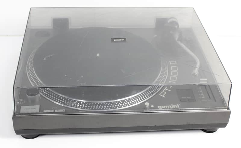 Gemini PT 1000 II Direct Drive High Torque DJ Turntable | Reverb