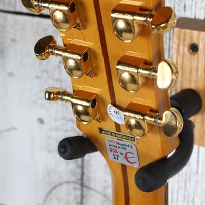 Epiphone 2018 EJ-200 Coupe Acoustic Electric Guitar Vintage Sunburst with Case image 15