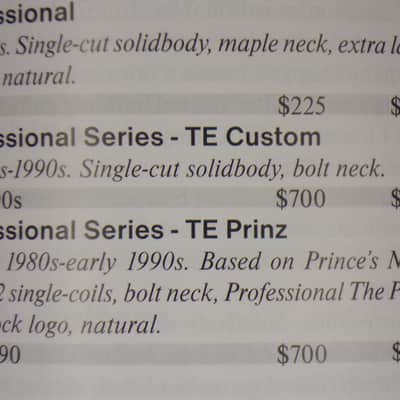 1992 Hohner TE Professional Custom Tobacco Burst telecaster (like a 62' fender custom) image 19