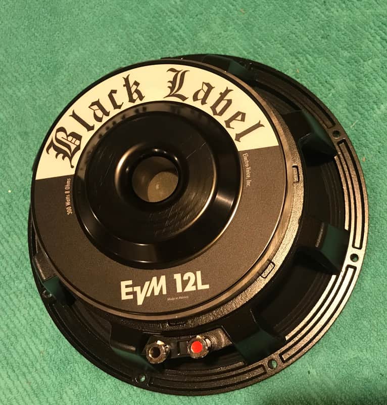 Electro-Voice Black Label Society EVM 12L 2017 Black image 1
