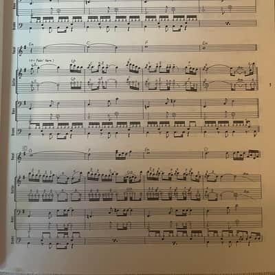 Steve Vai - The 7th Song - Guitar and Bass tab / tablature Book - Japan image 3