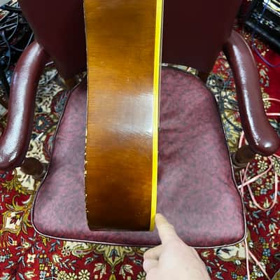 Egmond 12 String Dreadnought Acoustic Guitar 1960s image 7