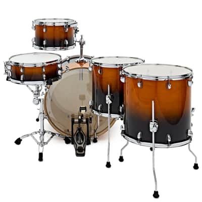 Premier Artist Series 22" 5PC Birch Drum Shell Pack Sunburst PAB22-5SP2SUB image 2