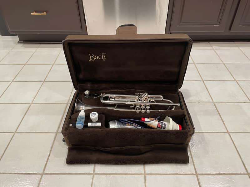 Serviced Bach 180S37 Stradivarius 37 Trumpet (Ready to Play) - Excellent Condition - Two Mutes Included! image 1