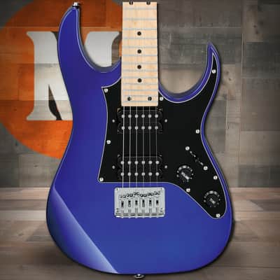 Ibanez GIO RG miKro 6 String Electric Guitar - Jewel Blue (GRGM21MJB) image 1
