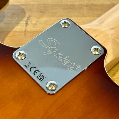 Squier Paranormal Custom Nashville Stratocaster “Partsecaster” 2025 - Chocolate 2-Colour Sunburst image 7